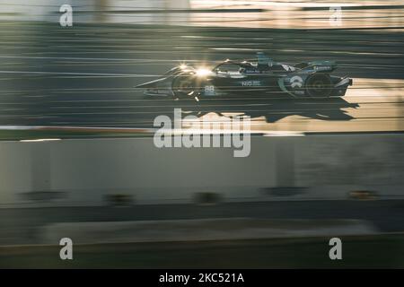 88 BLOMQVIST Tom (GBR), NIO 333 FE Team, NIO 333 FE 001, azione durante il Campionato ABB Formula e test ufficiali pre-stagione sul circuito Ricardo Tormo di Valencia il 28 novembre 29 e il 1 dicembre in Spagna. (Foto di Xavier Bonilla/NurPhoto) Foto Stock