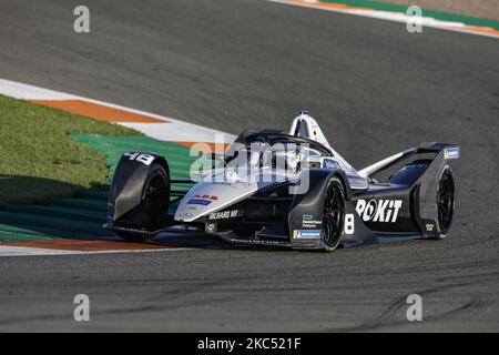 48 MORTARA Edoardo (SWI), ROKIT Venturi Racing, Mercedes-Benz EQ Silver Arrow 02, in azione durante i test ufficiali pre-stagione del Campionato ABB Formula e sul circuito Ricardo Tormo di Valencia il 28 novembre 29 e il 1 dicembre in Spagna. (Foto di Xavier Bonilla/NurPhoto) Foto Stock