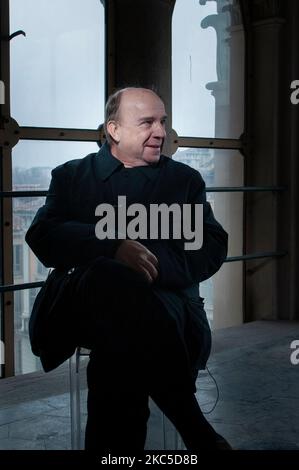 Torino, Italia. Febbraio 9, 2010. Giurista, professore universitario ed ex giudice della Corte costituzionale italiana Gustavo Zagrebelsky Foto Stock