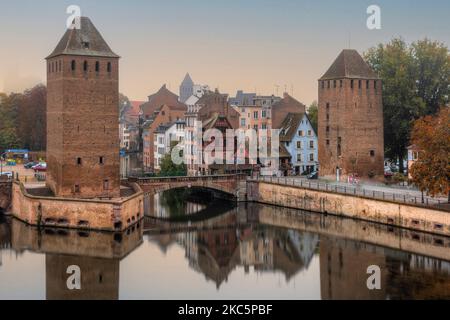 Strassbourg, Alsazia, Bas-Rhin, Grand Est, Francia Foto Stock