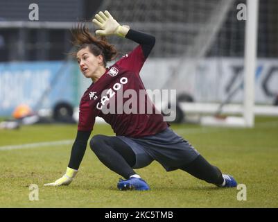 Lisa Wei di Aston Villa Ladies FC durante il warm-up pre-partita durante Barclays fa Women's Super League tra Tottenham Hotspur e Aston Villa Women allo stadio Hive , Edgware, Regno Unito il 13th dicembre 2020 (Photo by Action Foto Sport/NurPhoto) Foto Stock