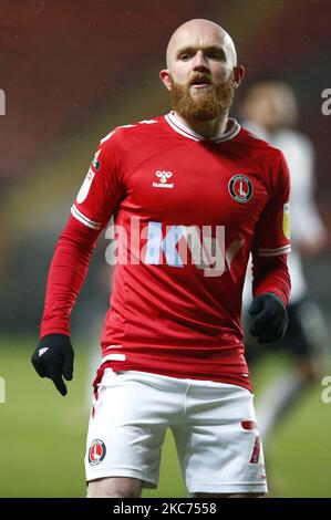 Charlton Athletic's Jonny Williams durante Sky Bet League One tra Charlton Athletic e Accrington Stanley at the Valley, Woolwich il 08th gennaio 2021 (Photo by Action Foto Sport/NurPhoto) Foto Stock