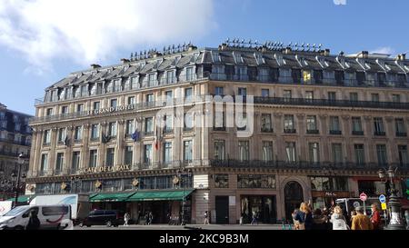 L'Intercontinental le Grand Hotel, una storica istituzione di Parigi Foto Stock