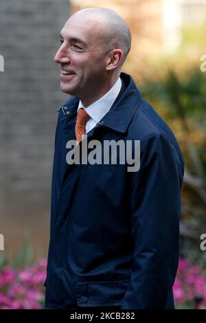 DaN Rosenfield, Capo di Stato maggiore del primo ministro britannico Boris Johnson, salì su Downing Street a Londra, Inghilterra, il 17 marzo 2021. (Foto di David Cliff/NurPhoto) Foto Stock