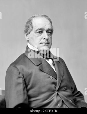 Ritratto di Hannibal Hamlin, un politico che ha servito come vice presidente del 15th. Foto Stock