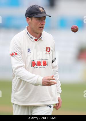 Tom Westley dell'Essex durante il LV Insurance County Championship Group 1 giorno 3 di quattro tra l'Essex CCC e il Worcestershire CCC presso il Cloudfm County Ground il 10th aprile 2021 a Chelmsford, Inghilterra (Photo by Action Foto Sport/NurPhoto) Foto Stock