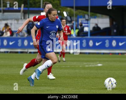 Chelsea Ladies Fran Kirby durante la semi-finale di Women's Champions League 2nd tappa tra Chelsea Women e il Bayern Mnchen Ladies a Kingsmeadow, Kingston upon Thames il 02nd maggio, 2021 (Photo by Action Foto Sport/NurPhoto) Foto Stock