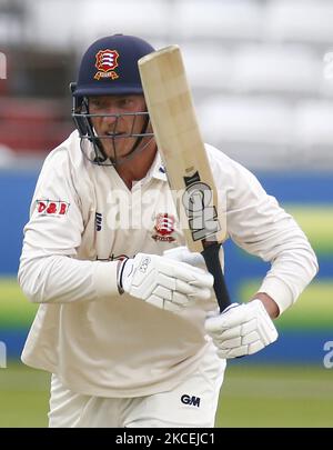 Tom Westley dell'Essex durante il LV Insurance County Championship Group 1 giorno due di quattro tra l'Essex CCC e il Derbyshire CCC presso il Cloudfm County Ground il 14th maggio 2021 a Chelmsford, Inghilterra (Photo by Action Foto Sport/NurPhoto) Foto Stock