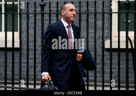DaN Rosenfield, Capo di Stato maggiore del primo ministro britannico Boris Johnson, cammina lungo Downing Street a Londra, Inghilterra, il 19 maggio 2021. (Foto di David Cliff/NurPhoto) Foto Stock