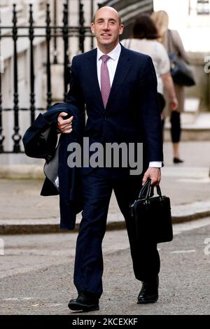 DaN Rosenfield, Capo di Stato maggiore del primo ministro britannico Boris Johnson, salì su Downing Street a Londra, Inghilterra, il 19 maggio 2021. (Foto di David Cliff/NurPhoto) Foto Stock