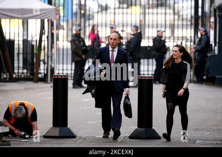 DaN Rosenfield, Capo di Stato maggiore del primo ministro britannico Boris Johnson, salì su Downing Street a Londra, Inghilterra, il 19 maggio 2021. (Foto di David Cliff/NurPhoto) Foto Stock