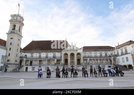 WRC inizia la cerimonia del WRC Vodafone Rally Portogallo 2021 a Matosinhos - Portogallo, il 20 maggio 2021. (Foto di Paulo Oliveira/NurPhoto) Foto Stock