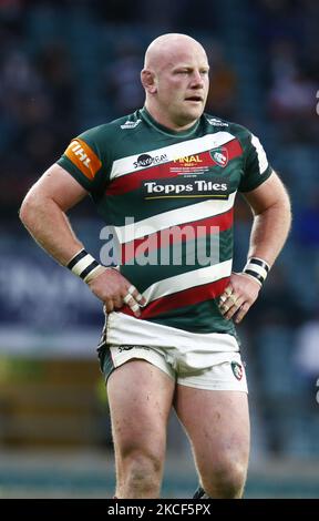 DaN Cole di Leicester Tigers durante la sfida finale di Coppa tra Leicester Tigers e Montpellier, al Twickenham Stadium il 21 maggio 2021 a Londra , Inghilterra (Photo by Action Foto Sport/NurPhoto) Foto Stock
