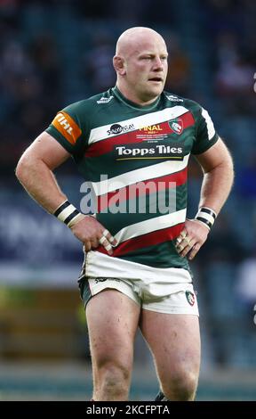 DaN Cole di Leicester Tigers durante la sfida finale di Coppa tra Leicester Tigers e Montpellier, al Twickenham Stadium il 21 maggio 2021 a Londra , Inghilterra (Photo by Action Foto Sport/NurPhoto) Foto Stock