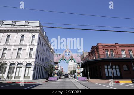 Galveston, Texas, l'ultima città a liberare gli schiavi nel 1865, tre anni dopo la proclamazione di emancipazione fu firmata nel 1862. (Foto di Reginald Mathalone/NurPhoto) Foto Stock