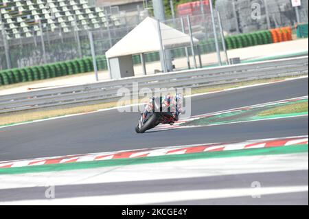 Andrea Dovizioso Italia e Aprilia Racing Team Gresini durante i test privati MotoGP sul circuito Mondiale di Misano il 24 giugno 2021. (Foto di Lorenzo di Cola/NurPhoto) Foto Stock