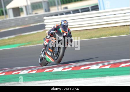 Andrea Dovizioso Italia e Aprilia Racing Team Gresini durante i test privati MotoGP sul circuito Mondiale di Misano il 24 giugno 2021. (Foto di Lorenzo di Cola/NurPhoto) Foto Stock