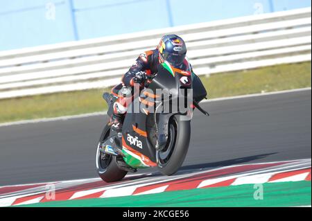 Andrea Dovizioso Italia e Aprilia Racing Team Gresini durante i test privati MotoGP sul circuito Mondiale di Misano il 24 giugno 2021. (Foto di Lorenzo di Cola/NurPhoto) Foto Stock