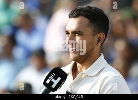 Cameron McKenzie durante i cento tra London Spirit Men e Trent Rockets Men al Lord's Stadium , Londra, Regno Unito il 29th luglio 2021 (Photo by Action Foto Sport/NurPhoto) Foto Stock