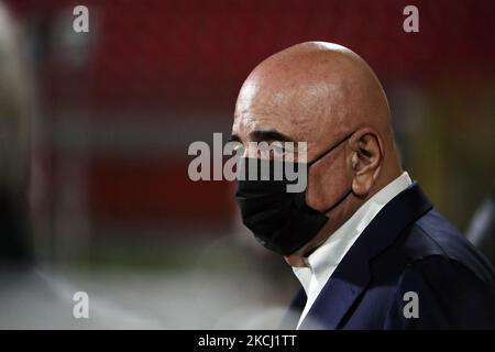 Adriano Galliani dell'AC Monza in occasione dell'amichevole incontro pre-stagionale tra l'AC Monza e la Juventus - Trofeo Berlusconi 2021 - allo Stadio Brianteo il 31 luglio 2021 a Monza, Italia. (Foto di Giuseppe Cottini/NurPhoto) Foto Stock