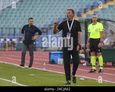 Osijek alla UEFA Europa Conference League terzo turno di qualificazione prima tappa a Sofia, Bulgaria il 05 agosto 2021 (Foto di Georgi Paleykov/NurPhoto) Foto Stock