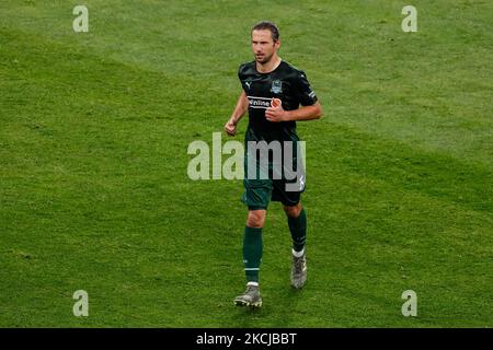 Grzegorz Krychowiak di Krasnodar durante la partita della Premier League russa tra il FC Zenit San Pietroburgo e il FC Krasnodar il 7 agosto 2021 alla Gazprom Arena di San Pietroburgo, Russia. (Foto di Mike Kireev/NurPhoto) Foto Stock