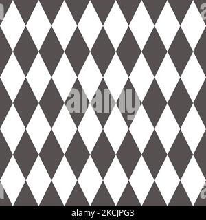 Ornamento in Argyle con rombo colorato. Motivo geometrico tessuto decorativo, forme a forma di diamante. Motivi senza cuciture, carta da parati o carta da imballaggio, te Illustrazione Vettoriale