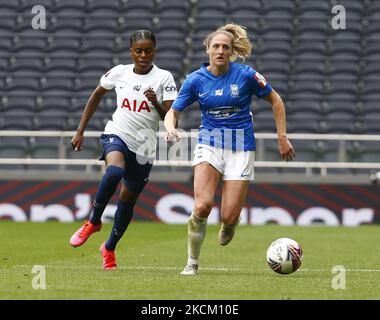 Rebecca Holloway of Birmingham City Women durante la Barclays fa Women's Super League tra Tottenham Hotspur e Birmingham City al Tottenham Stadium , Londra, Regno Unito il 04th settembre 2021 (Photo by Action Foto Sport/NurPhoto) Foto Stock