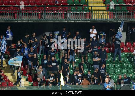 Tifosi SPAL durante il Campionato Italiano Calcio League BKT Ternana Calcio vs SPAL il 26 settembre 2021 allo Stadio libero di Terni (Foto di Luca Marchetti/LiveMedia/NurPhoto) Foto Stock