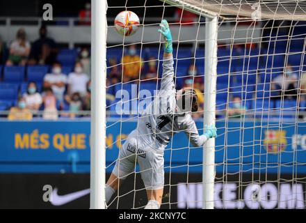 Cristina Cornejo durante la partita tra il FC Barcelona e il Deportivo Alaves Gloriosas, corrispondente alla settimana 5 della Liga Iberdrola, giocata allo Stadio Johan Cruyff, il 02th ottobre 2021, a Barcellona, Spagna. -- (Foto di Urbanandsport/NurPhoto) Foto Stock