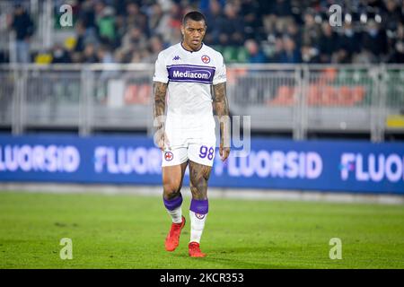 Il ritratto di Igor della Fiorentina durante il calcio italiano Serie A match Venezia FC vs ACF Fiorentina il 18 ottobre 2021 allo stadio Pier Luigi Penzo di Venezia (Photo by Ettore Griffoni/LiveMedia/NurPhoto) Foto Stock