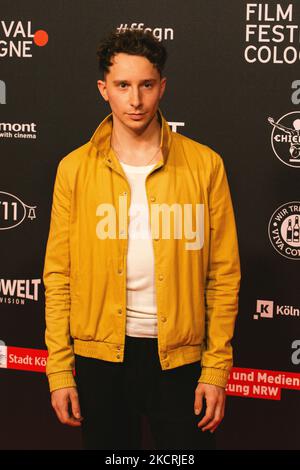 L'attore Jonathan Berlin partecipa allo schermo 'Das Weisse Haus am Rhein' al festival cinematografico di Colonia a Colonia il 26 ottobre 2021 (Photo by Ying Tang/NurPhoto) Foto Stock