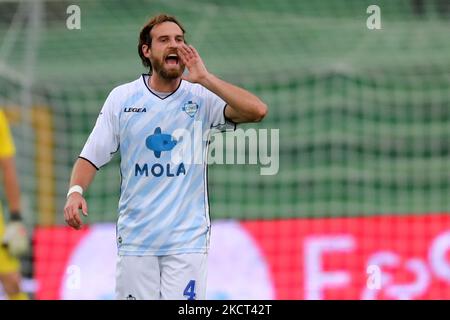 Solini Matteo (como) in occasione del Campionato Italiano di Calcio BKT Ternana Calcio vs Como 1907 il 01 novembre 2021 allo Stadio libero liberati di Terni (Foto di Luca Marchetti/LiveMedia/NurPhoto) Foto Stock