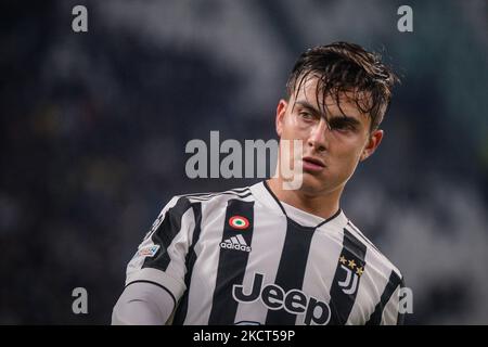 Paulo Dybala della Juventus FC durante la partita H del gruppo UEFA Champions League tra Juventus e Zenit San Pietroburgo il 2 novembre 2021 a Torino (Foto di Alberto Gandolfo/NurPhoto) Foto Stock