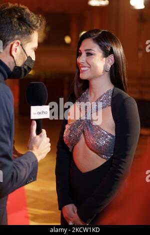 L'attrice Blanca Suarez partecipa alla cerimonia di premiazione Fotogramas de plata a Madrid, Spagna, il 15 novembre 2021. (Foto di Oscar Gonzalez/NurPhoto) Foto Stock