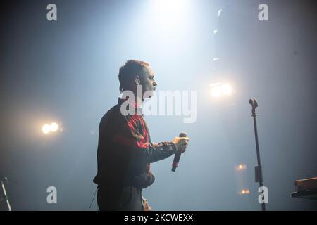 Cosmo suona dal vivo ad Alcatraz il 23 novembre 2021 a Milano. (Foto di Roberto Finizio/NurPhoto) Foto Stock