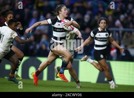 Rhona Lloyd (Les Lionnes Du Stade Bordelais) dei barbari durante la Killik Cup match tra le donne barbari e le donne SpringBox XV al Twickenham Stadium il 27th novembre 2021 a Londra, Inghilterra (Photo by Action Foto Sport/NurPhoto) Foto Stock