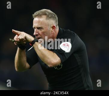 Arbitro Jonathan Moss durante la Premier League tra Tottenham Hotspur e Brentford allo stadio Tottenham Hotspur , Londra, Inghilterra il 02nd dicembre 2021 (Photo by Action Foto Sport/NurPhoto) Foto Stock