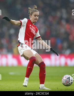 Vivianne Miedema dell'Arsenale durante la Vitality Women's fa Cup Final 2021 tra Arsenal e Chelsea allo stadio di Wembley, Londra, Inghilterra il 05th dicembre 2021 (Photo by Action Foto Sport/NurPhoto) Foto Stock