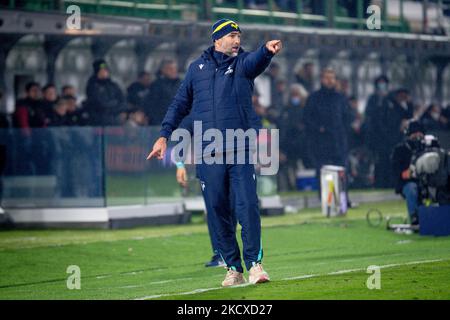 Il capo allenatore di Verona Igor Tudor durante la serie calcistica italiana Venezia FC vs Hellas Verona FC il 05 dicembre 2021 allo stadio Pier Luigi Penzo di Venezia (Photo by Ettore Griffoni/LiveMedia/NurPhoto) Foto Stock