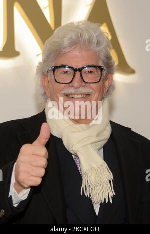 Antonio Razzi, politico durante la notte di apertura del Teatro Sistina restaurato e la prima del Musical &#34;MaMMaMia!&#34; il 07 dicembre 2021 al Teatro Sistina di Roma (Foto di Gloria Imbrogno/LiveMedia/NurPhoto) Foto Stock