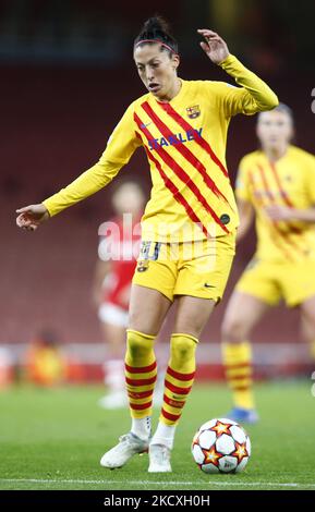 Kheira Hamraoui del FC Barcelona Femeni durante la Woman's Champions League Gruppo C tra le Donne Arsenali e Barcellona Femenino allo stadio Emirates, crawly il 09th dicembre 2021 (Photo by Action Foto Sport/NurPhoto) Foto Stock