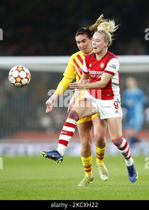 Beth Mead dell'Arsenale durante la Woman's Champions League Gruppo C tra le Donne dell'Arsenale e Barcellona Femenino allo stadio Emirates, crawly il 09th dicembre 2021 (Photo by Action Foto Sport/NurPhoto) Foto Stock