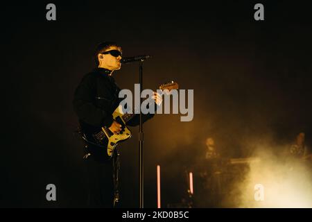 Concerto di SEN Senra al WiZink Center, il 13 gennaio 2022, a Madrid, Spagna. (Foto di Jon Imanol Reino/NurPhoto) Foto Stock