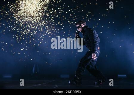 Concerto di SEN Senra al WiZink Center, il 13 gennaio 2022, a Madrid, Spagna. (Foto di Jon Imanol Reino/NurPhoto) Foto Stock