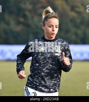 Martina Rosqui (Juventus) durante il calcio italiano Serie A Women Match Hellas Verona Women vs Juventus FC il 06 febbraio 2022 allo Stadio Sinergy di Verona (Photo by Giancarlo dalla Riva/LiveMedia/NurPhoto) Foto Stock