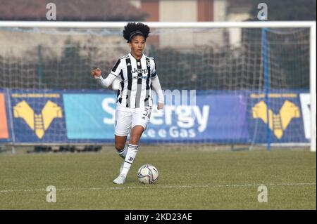 Sara gamma (Juventus) durante il calcio italiano Serie A Women Match Hellas Verona Women vs Juventus FC il 06 febbraio 2022 allo Stadio Sinergy di Verona (Photo by Giancarlo dalla Riva/LiveMedia/NurPhoto) Foto Stock