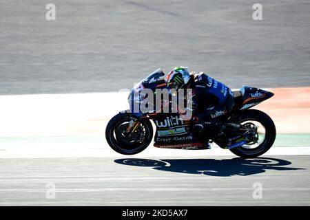 Valencia, Spagna. 05th Nov 2022. Darryn Binder durante il Gran Premio di Spagna del MotoGP 2022 - Gran Premio Motul de la Comunitat Valenciana - Qualifiche, Campionato del mondo MotoGP a Valencia, Spagna, Novembre 05 2022 Credit: Independent Photo Agency/Alamy Live News Foto Stock