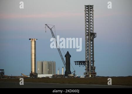 StarBase, Texas, il 26th marzo 2022. (Foto di Reginald Mathalone/NurPhoto) Foto Stock