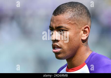 Igor (ACF Fiorentina) durante la serie calcistica italiana A match ACF Fiorentina vs Empoli FC il 03 aprile 2022 allo stadio Artemio Franchi di Firenze (Photo by Lisa Guglielmi/LiveMedia/NurPhoto) Foto Stock